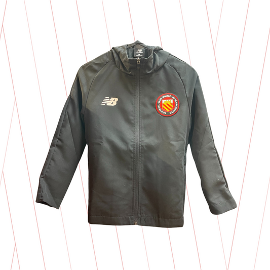 New Balance Black Rain Jacket - Kids