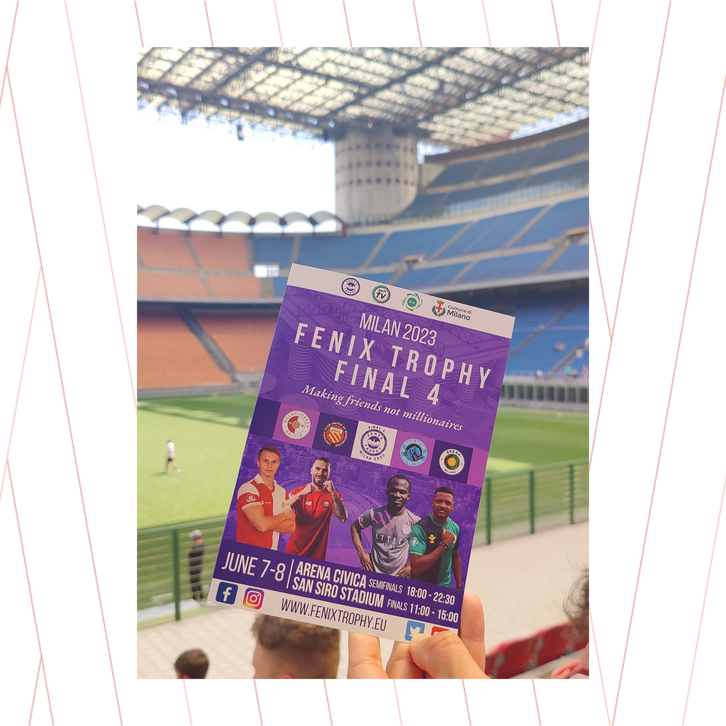 Fenix Trophy Final 4 Programme - Milan June 2023