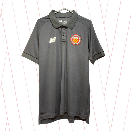 New Balance Black Polo Shirt - Adults