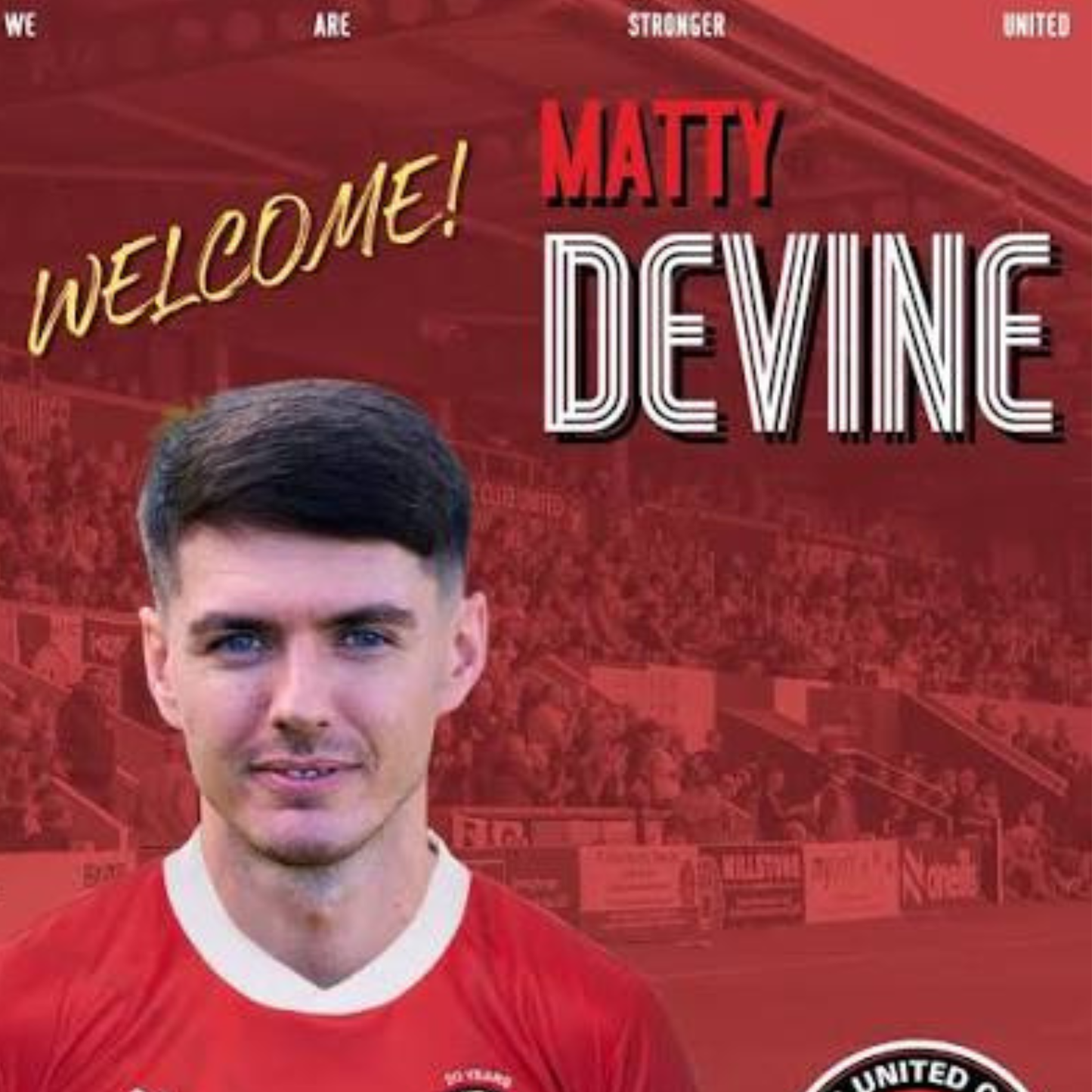 2026/27 Season Player Sponsorship - Matty Devine
