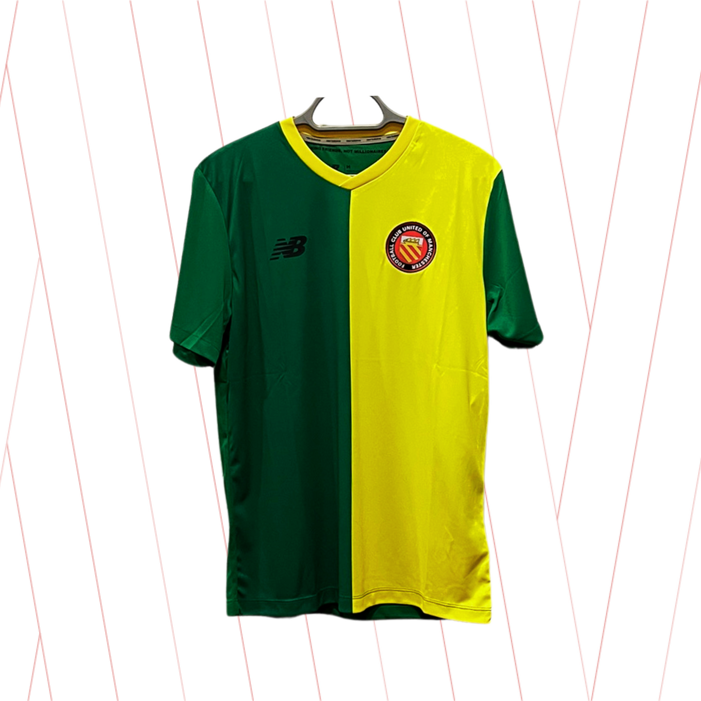 Match Worn Green & Gold Shirt - Number 9