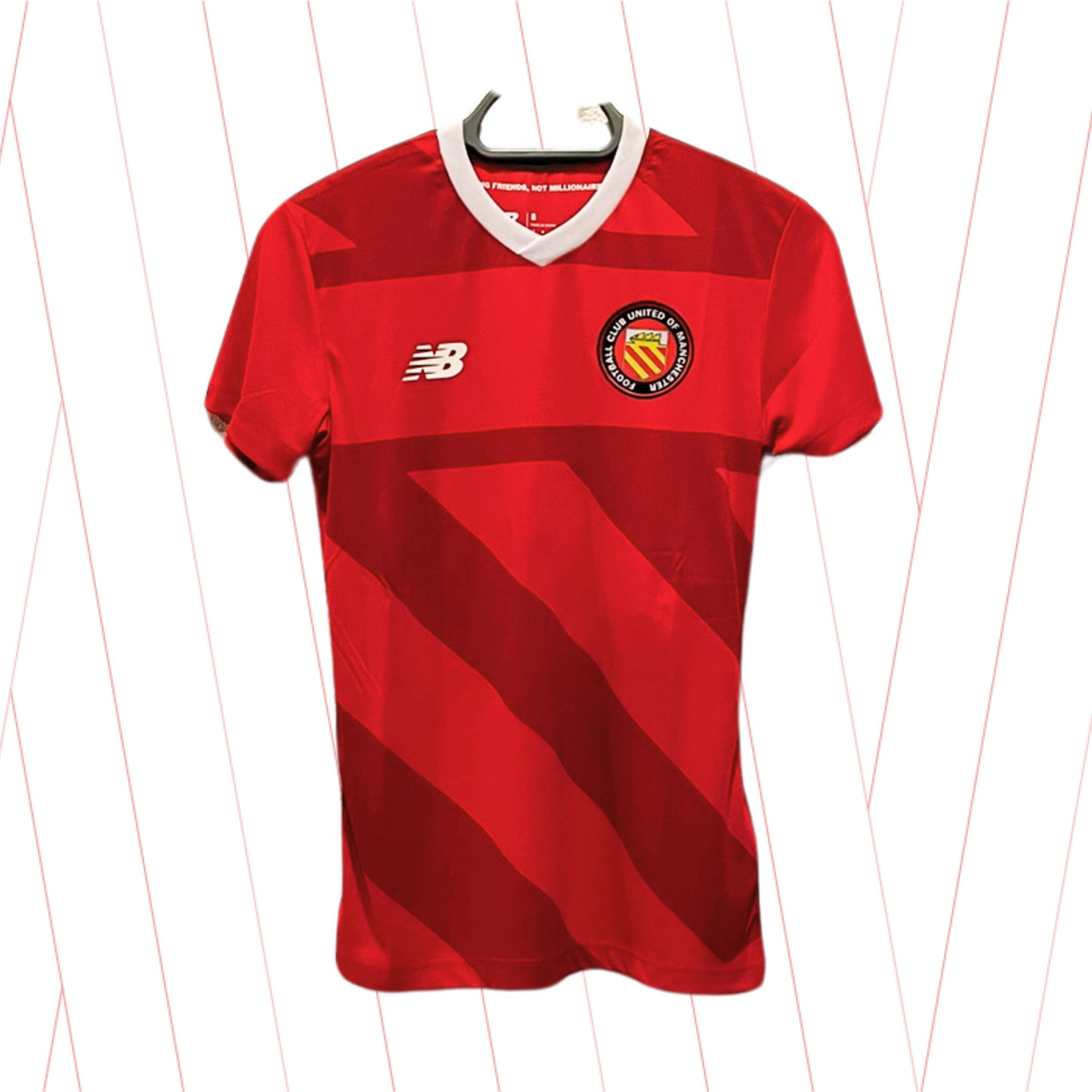 FC United of Manchester Red Home Shirt 2024/25 Season - Women's Fit