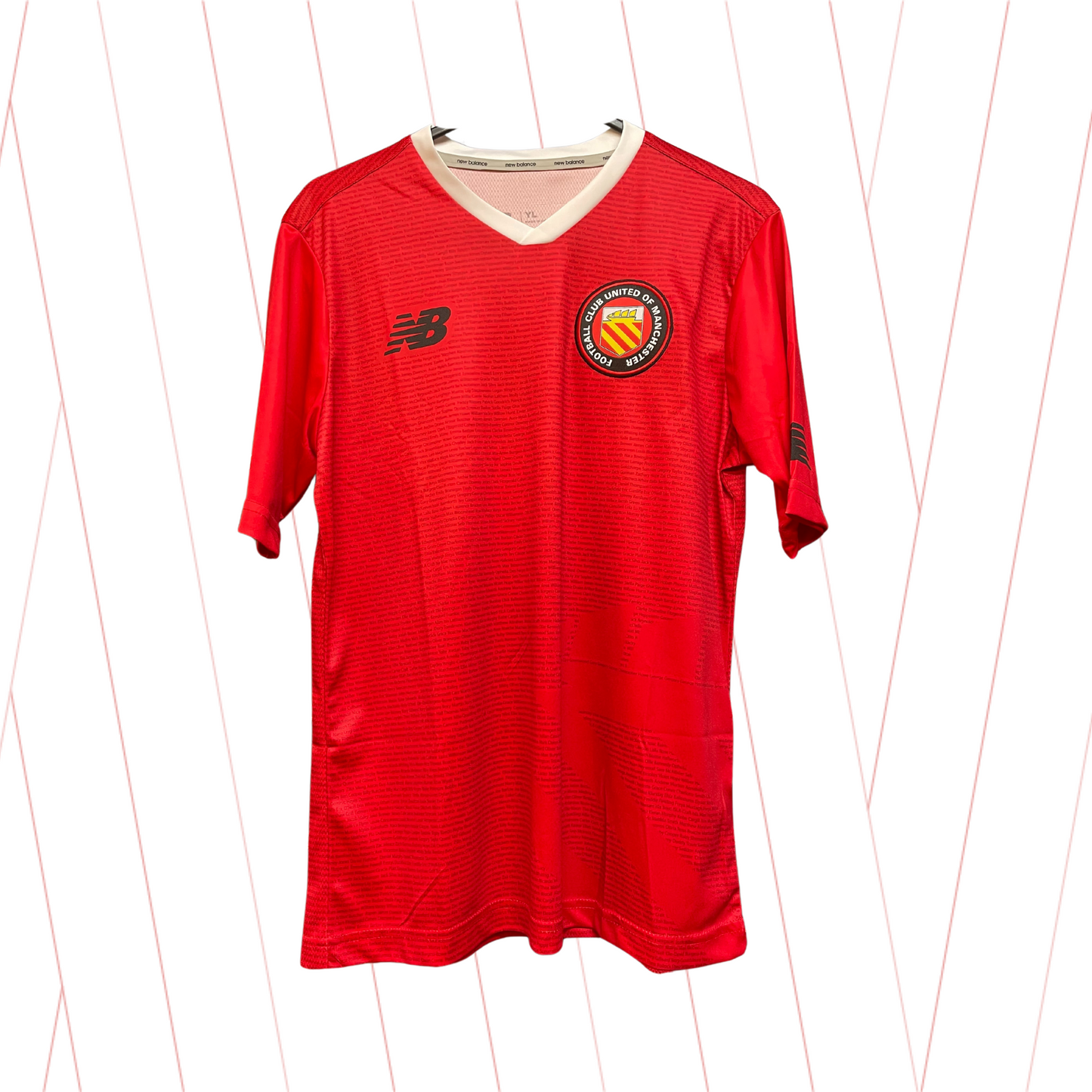 FC United of Manchester Red Home Shirt 2023/24 Season - JUNIOR