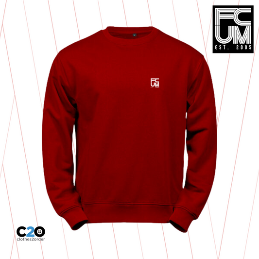 FCUM Luxury Casual Power Sweatshirt - Red