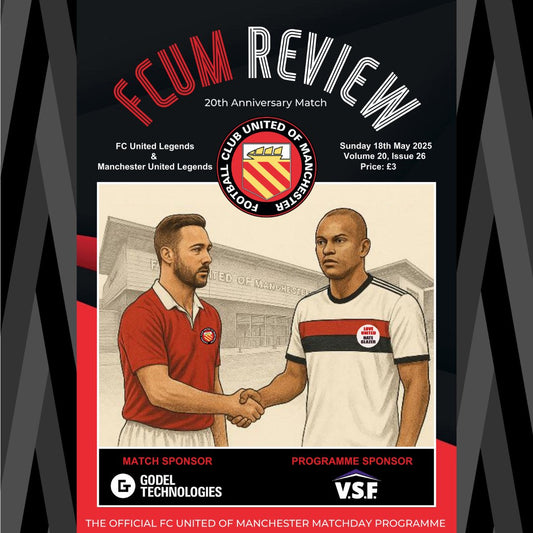 FCUM Legends vs MUFC Legends Digital Programme