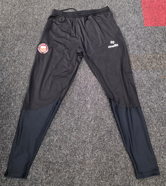 O'Neills Black Tracksuit Bottoms With Zip Pockets