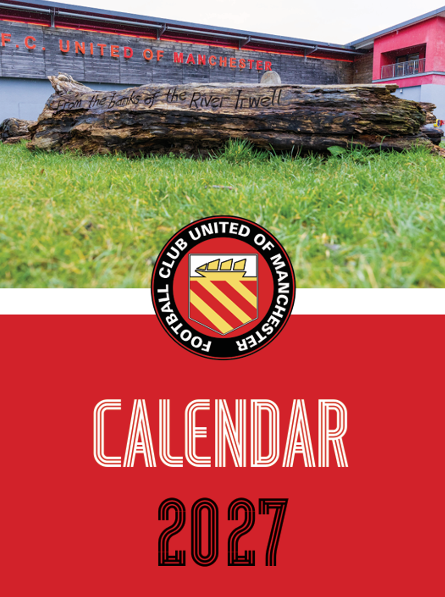 2027 FC United Calendar