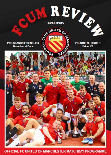 Match day programme covering all pre-season friendlies 2024 - (Digital Copy)