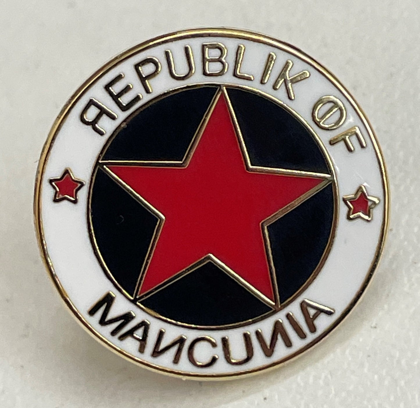 Republik of Mancunia Badge