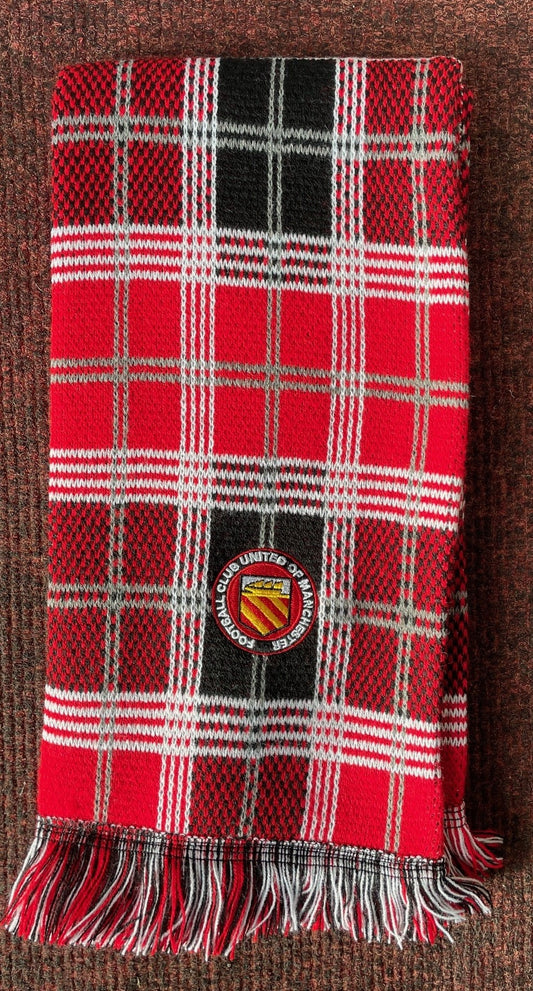 Tartan Scarf with Club Crest