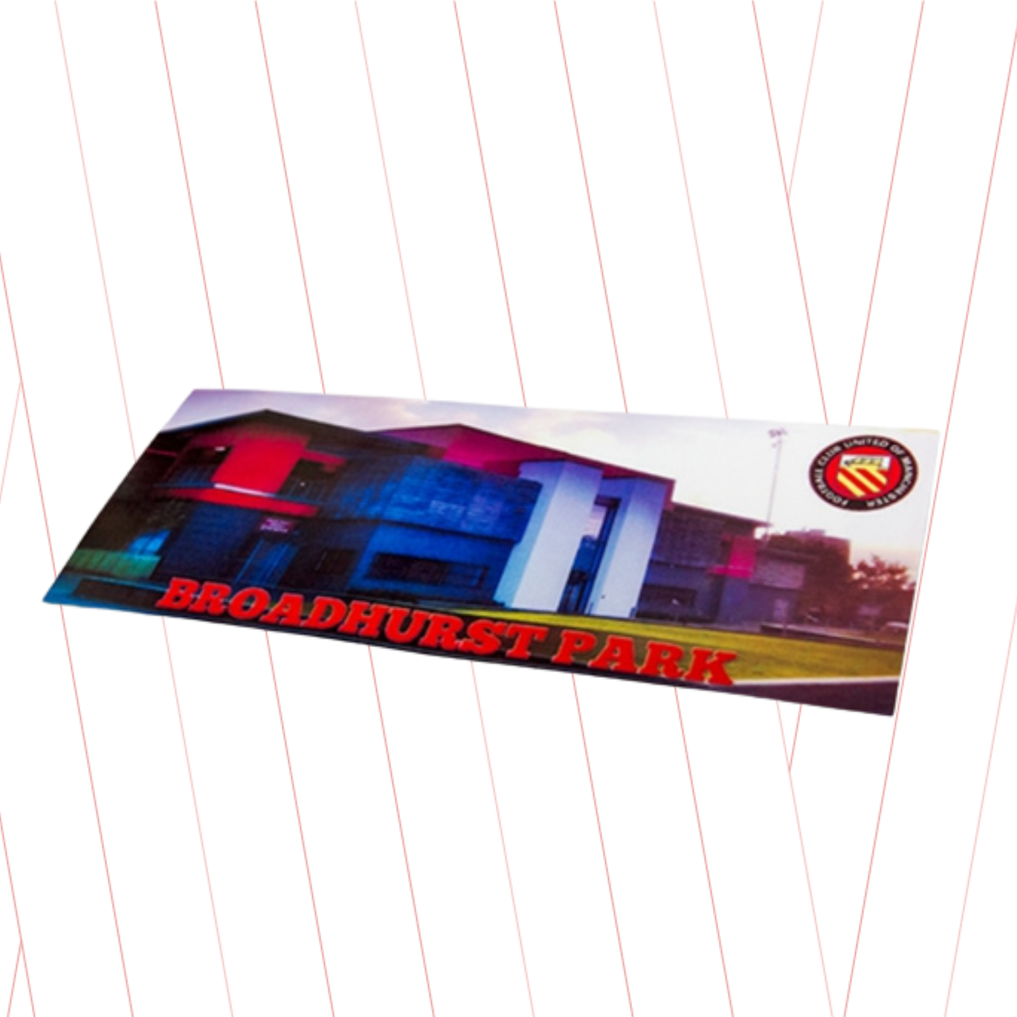 Sticker Fc Ground Front Of The Ground - Car Sticker – FC United of Manchester
