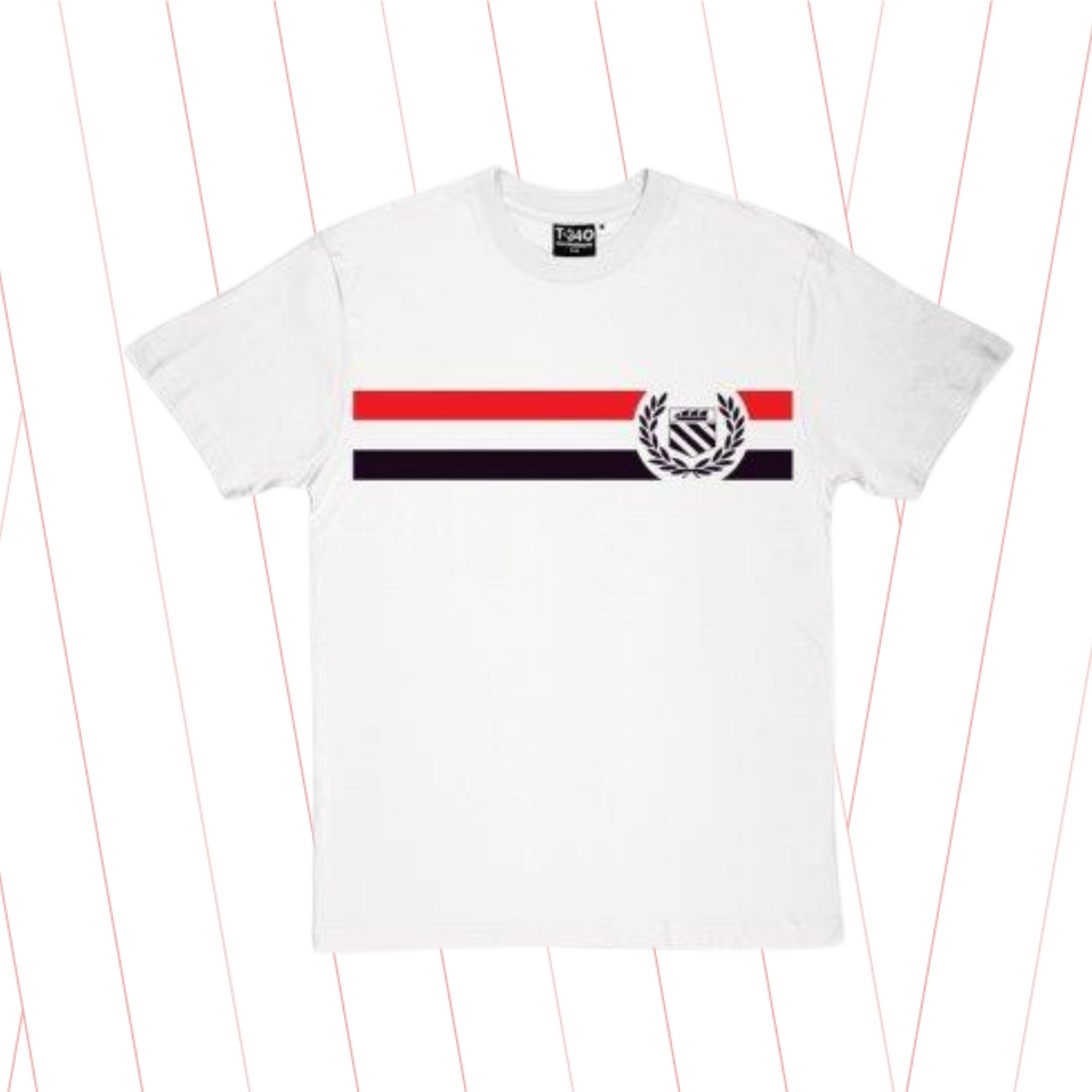 FC United - Stripe and Shield T-Shirt - Kids