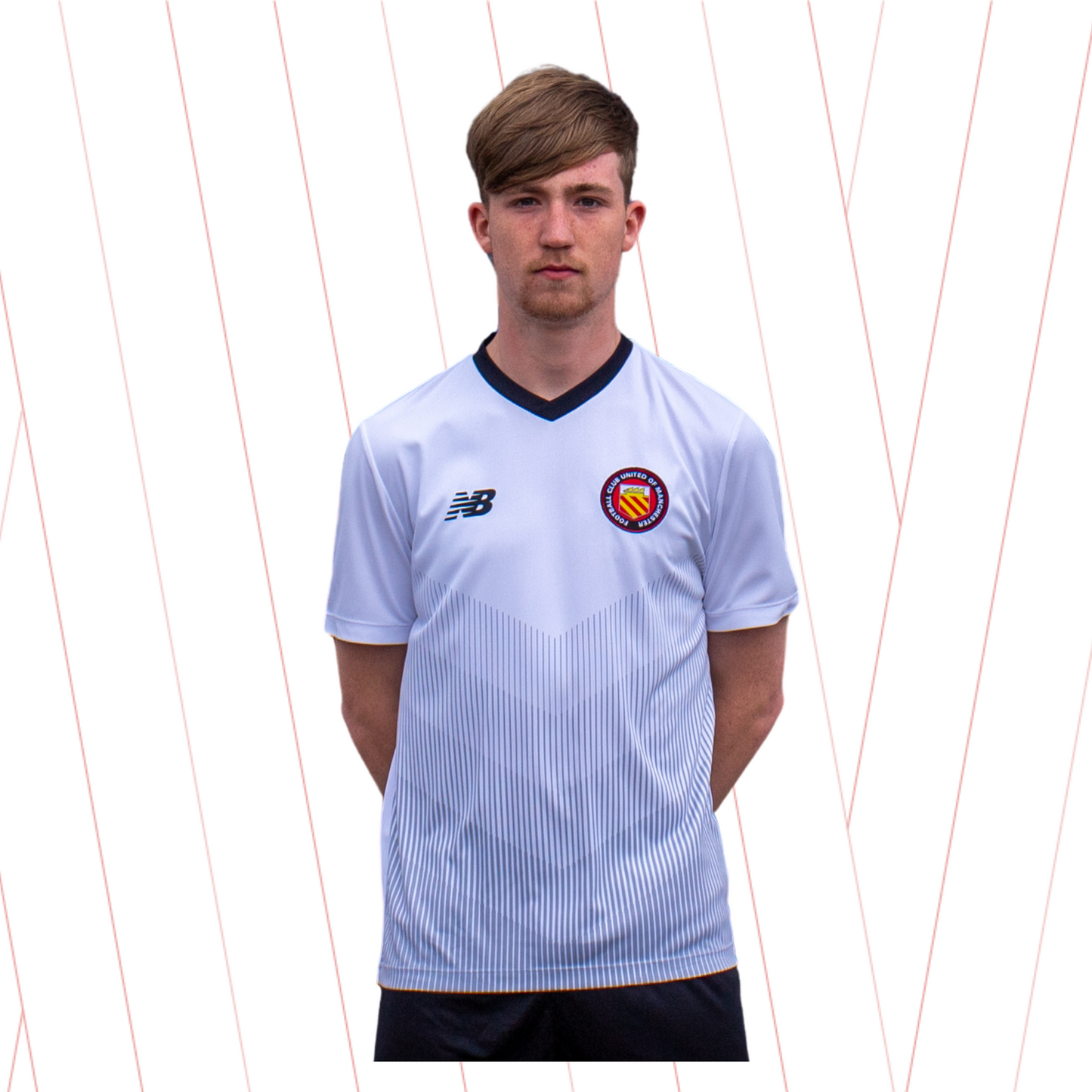 FC United of Manchester White Third Shirt 2024/25 Season - JUNIOR