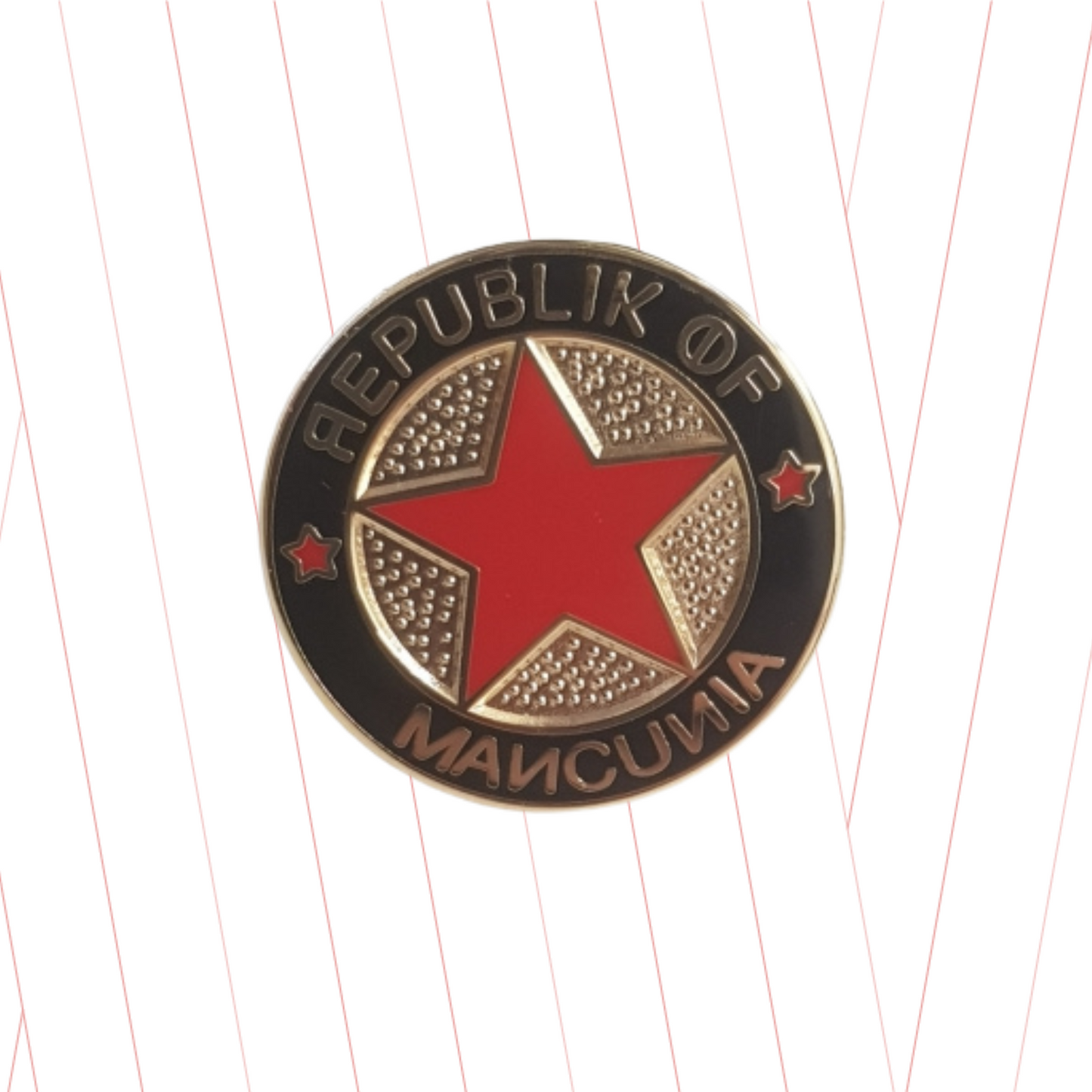 Republik of Mancunia Badge