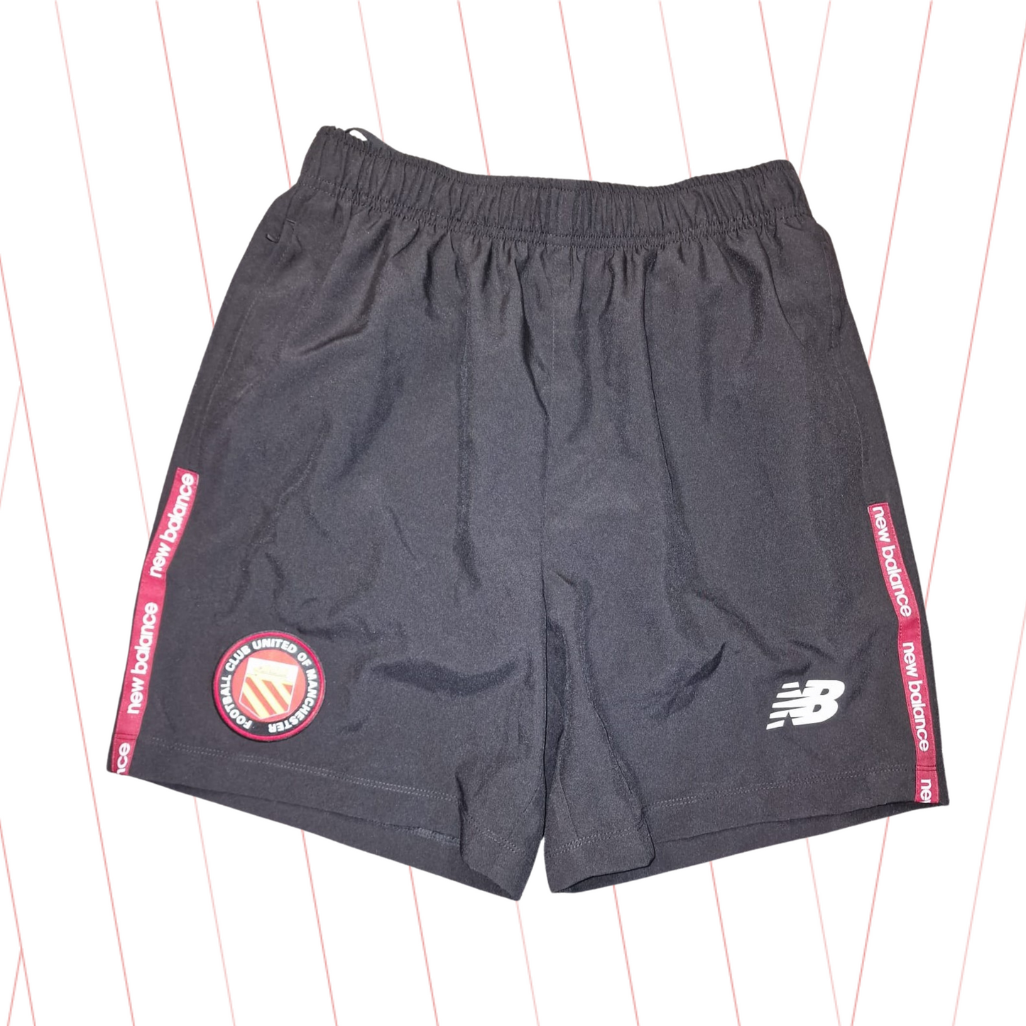 New Balance Black Training Shorts (With Zip Pockets) - ADULTS