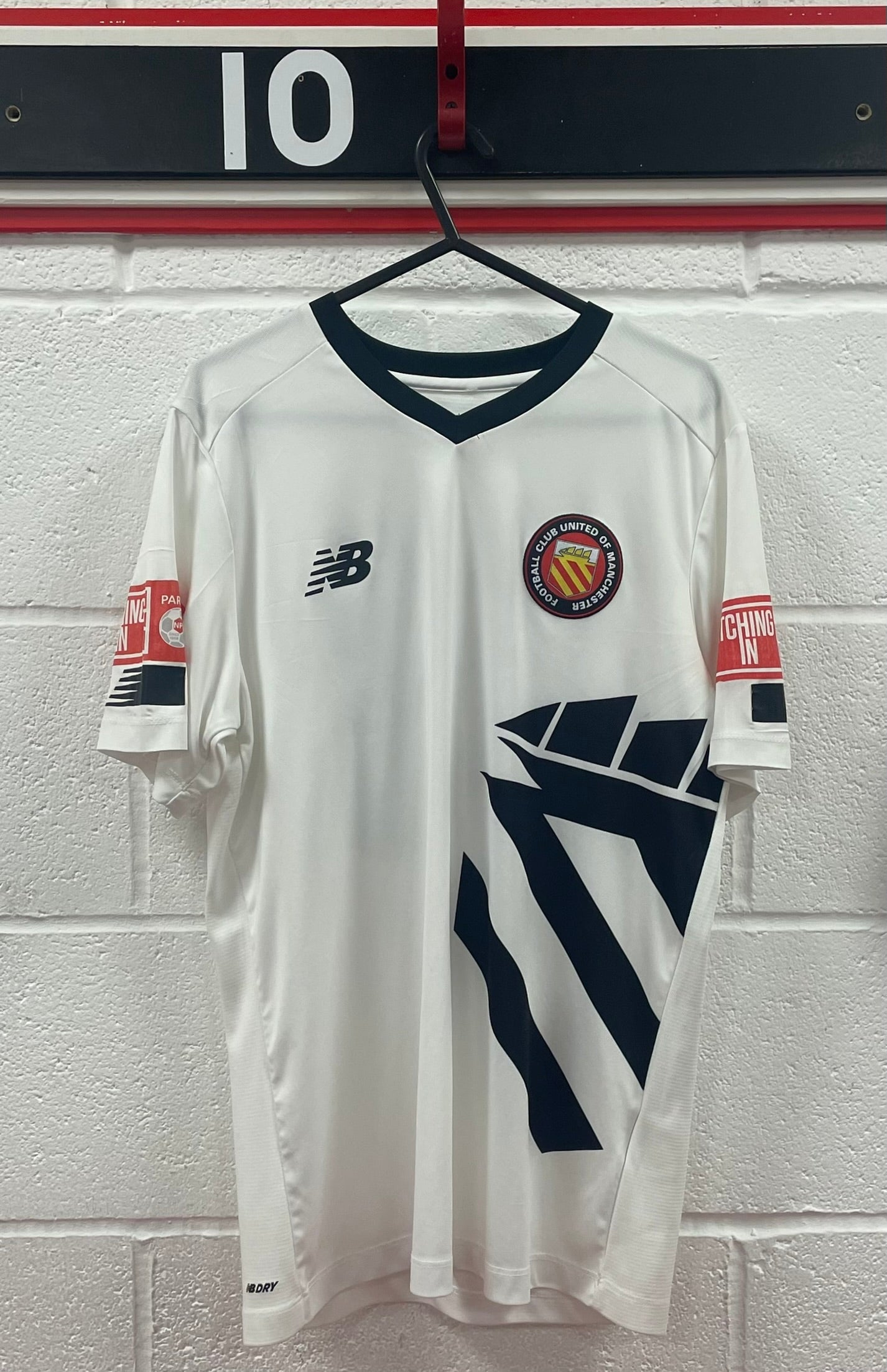 Match Worn White Shirt - Number 21