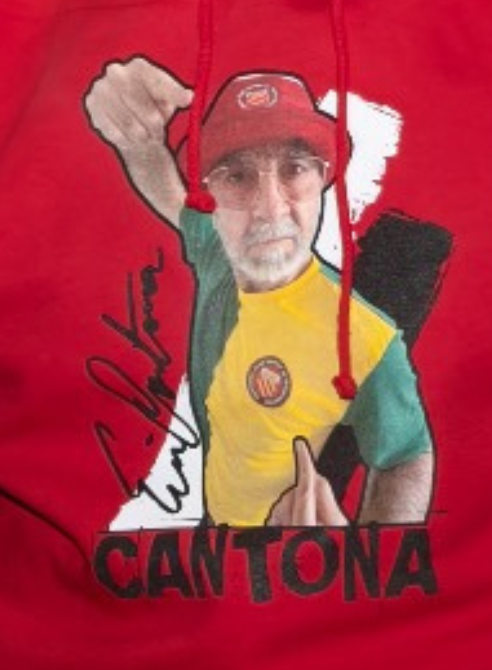 Red Cantona Hoodie