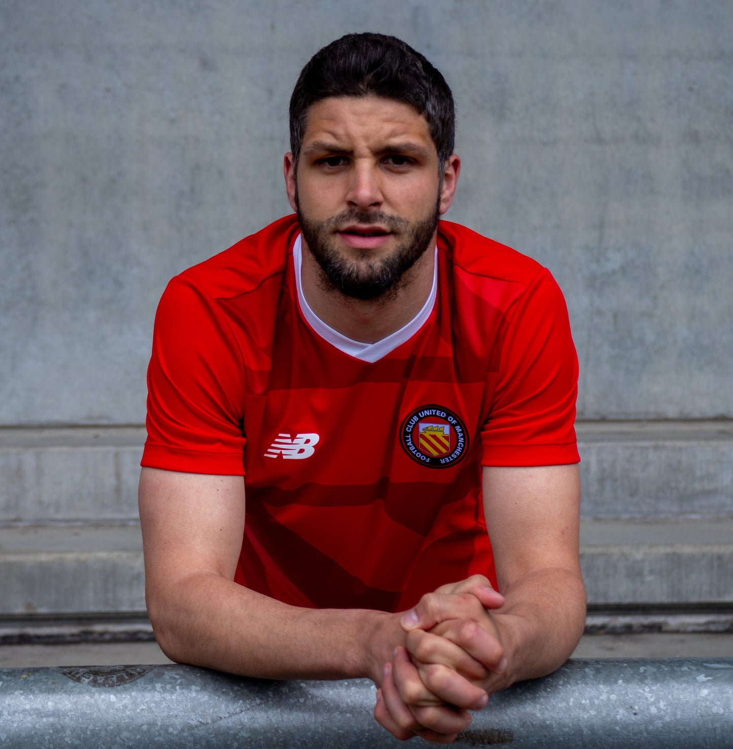 FC United of Manchester Red Home Shirt 2024/25 Season - MENS