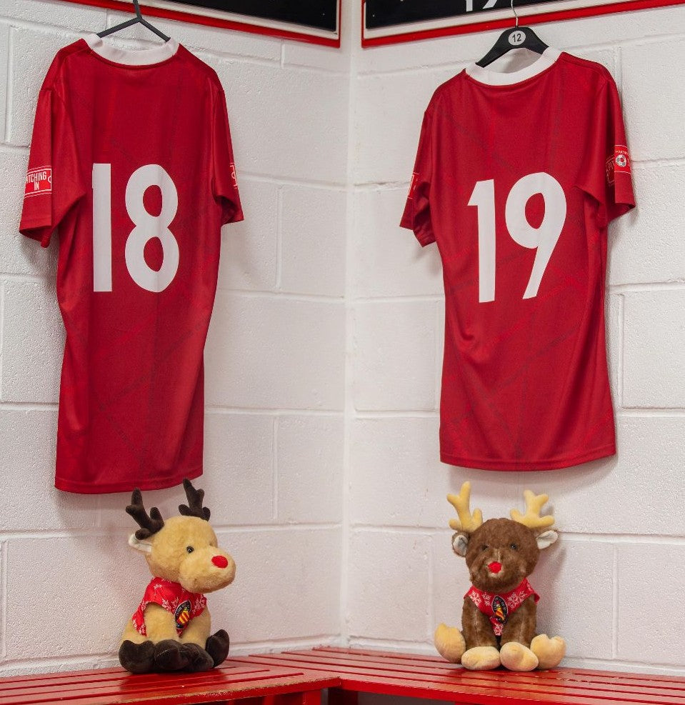 FC United Reindeer Stuffed Toy