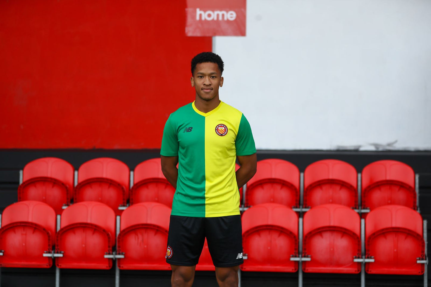 FC United of Manchester Green & Gold Away Shirt 2024/25 Season - JUNIOR