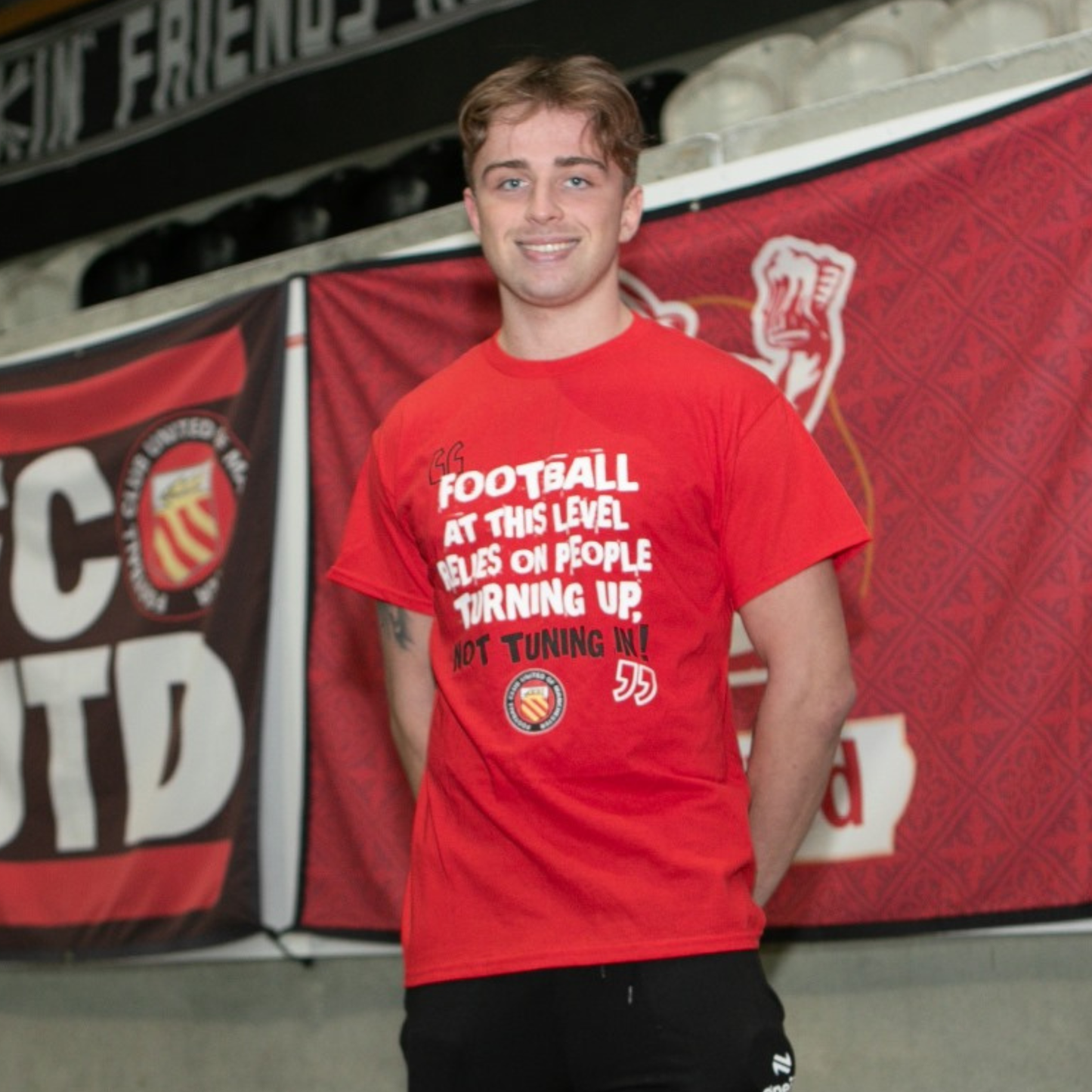 Turning Up Quote T-Shirt