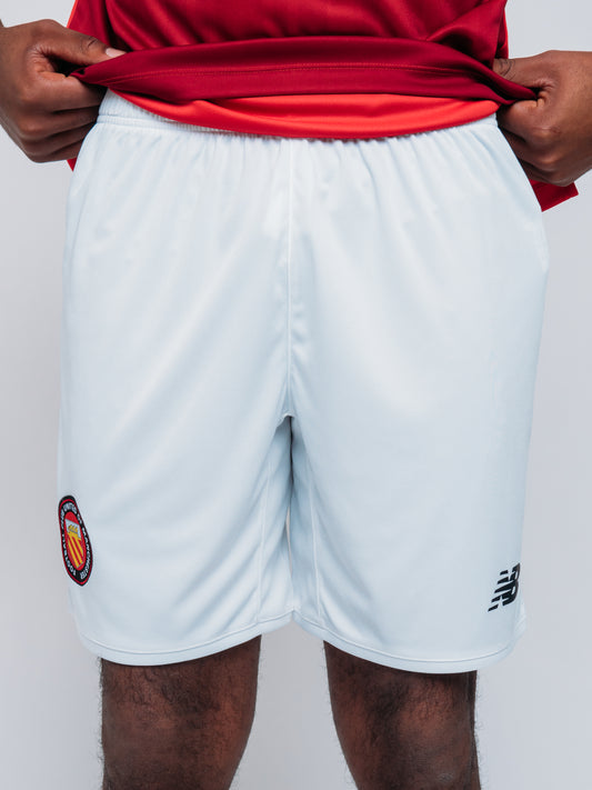 White Home Shorts - Adults