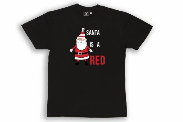 Santa is a Red T-Shirt
