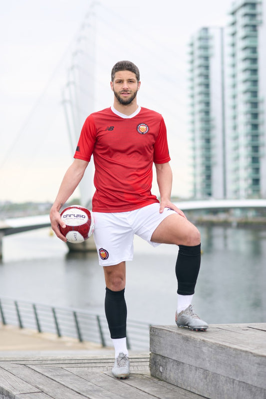 FC United of Manchester Red Home Shirt 2023/24 Season - ADULT